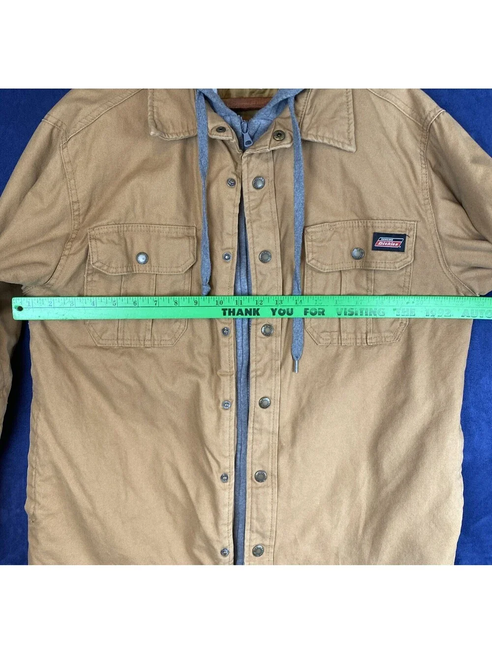 Genuine Dickies Vg Men’s Jacket workwear canvas Sz. M/M  Hooded